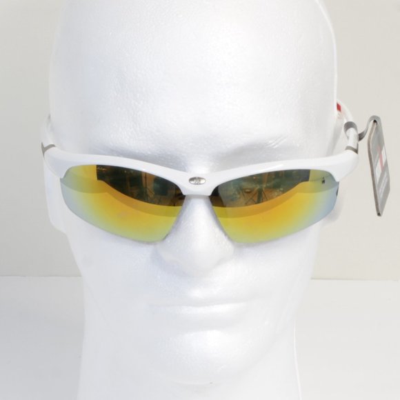 Foster Grant Other - Foster Grant Ironman Impact Resistant White Sunglasses NWT